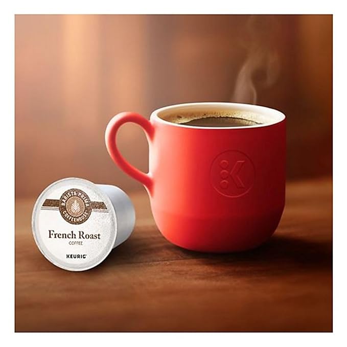 Barista Prima Coffeehouse French Roast Keurig Single Serve K-Cup Pods 96 Count