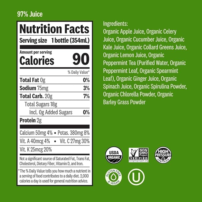 Suja Essentials Mighty Juice 12 Ounce - 6 per case.