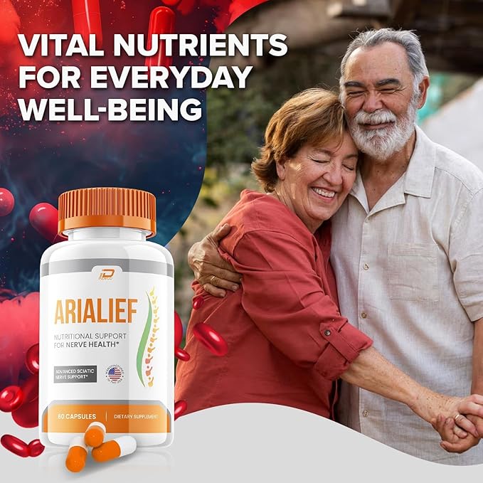 Arialief Capsules Arialief Advanced Supplement All Natural Formula to Maintain Healthy Levels Maximum Strength Daily Formula Arialif Capsules Reviews (3 Pack - 180 Capsules)