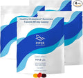 Piper Biosciences 60 Day Supply Cholesterol Health Gummies 240 Gummies (Four Packs Each with 60 Gummies): Plant Sterols Supplement for Healthy Cholesterol