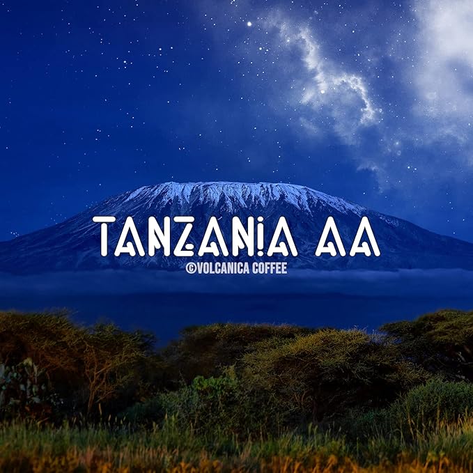 Tanzania AA Coffee Mount Kilimanjaro Ground Fresh Roasted 5 lbs