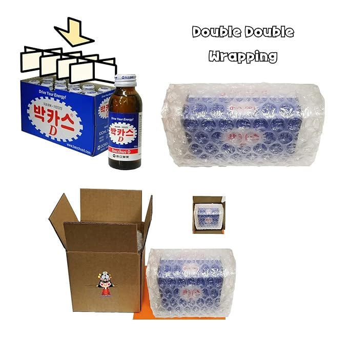 Bacchus-D/Vita Power/Whalmungsoo/Onion Exact/Pear &amp Condon Exact/Red Ginseng Drink/Honey &amp Red Ginseng Drink-Korean Energy &amp Healthy Drink Collection Gift Box (BACCHUS-D 3)
