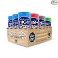 High Brew Coffee | Cold Brew Iced Coffee Variety Pack | Lightly Sweetened with Pure Cane Sugar 140mg Natural Caffeine Patiently Brewed &amp Never Heated Low-Acid Ready-to-Drink | 8 oz Cans (Pack