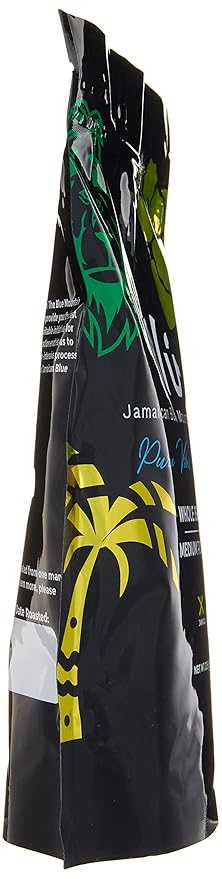 Roasted to Order! Blú - Jamaica Blue Mountain Coffee ''Pure Vibes'' Whole Bean Blend/Medium Roast (Jamaican Brazilian Colombian &amp Ethiopian)