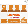 Dunkin' Iced Coffee Caramel Bottles 13.7 fl oz 12 Pack