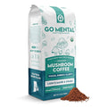 Organic Lion's Mane &amp Chaga Mushroom Coffee Ground Dark Roast Full Fruiting Bodies For Enhanced Brain Function Immune Support Wellbeing Grade 1 Single Origin 12oz - Ground