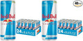 Red Bull Sugar Free Energy Drink 8.4 Fl Oz 24 Cans (Pack of 2)