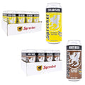 Sprecher Root Beer &amp Cream Soda Craft Soda – Fire-Brewed with Real Honey Caffeine-Free &amp Gluten-Free Gourmet Sodas – 16 fl oz Cans (24 Total)