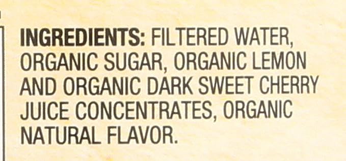 Smucker's Santa Cruz Cherry Lemonade Organic 32 oz