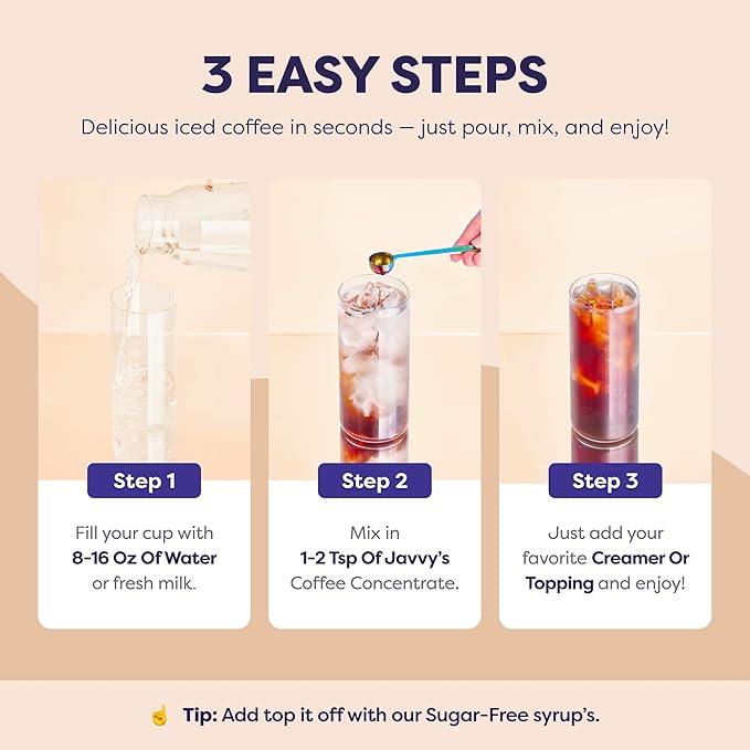 Coffee Concentrate - Cold Brew Coffee Perfect for Hot or Iced Instant Coffees Hot Drinks Cold Brew Concentrate 2 Pack - Mocha