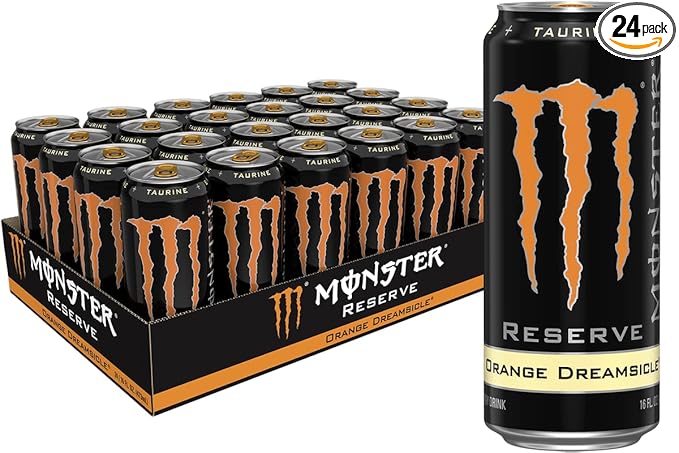 Monster Energy Reserve Orange Dreamsicle 16 Ounce (Pack of 24)