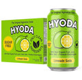 HYODA Limeade Soda Gluten Free and Vegan Sparkling Electrolyte Drink Made with Organic Lime Juice Celtic Salt and Calcium Keto Zero Sugar Plant Based Caffeine Free 12 FL OZ Cans 12 Pack