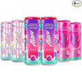 New Alani Energy Drinks Cotton Candy Hawaian Shaved Ice Pink Slush Variety Pack Sugar-Free Low-Calorie 200mg Caffeine Energy Boost Drink 12 fl oz (Pack of 6)