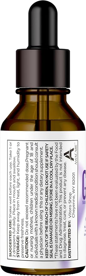 (2 Pack) Gelatide Drops – Advanced Gelatide Liquid Drops Health Support All Natural Ingredients Formula Daily Premium Maximum Strength Vitamin Health and Wellness 2 Bottles for 2 Months