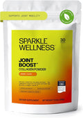 Sparkle Wellness FORTIGEL &amp TENDOFORTE Collagen Peptides | Collagen Powder with Calcium Ascorbate Vitamin C to Support Joint Mobility Tendon &amp Ligament Health | Joint Boost (Orange) [30-Serve