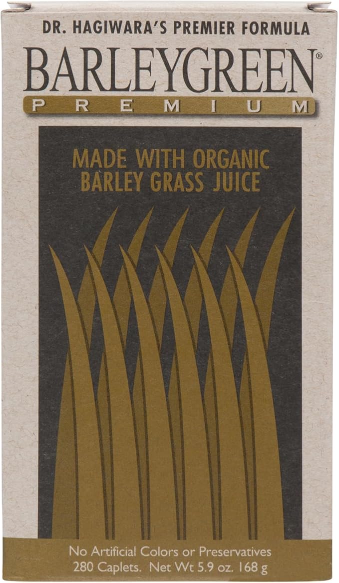 Dr. Hagiwara's Original Premium w/Kelp - Organic Barley Grass Juice Powder 8.5oz (240g) - 40 Servings