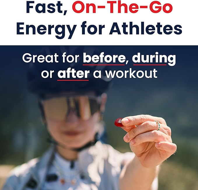 SaltStick Energy Gummies with Electrolytes Strawberry Easy to Chew Electrolyte Gummy 10 Packs 80 Gummies