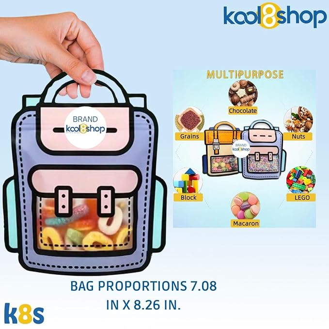 Snapple Variety Pack All Natural Juice Drink 8 fl oz Mini Plastic Bottle 24 Pack + 2 Reusable Snack Bags by KOOL8SHOP Infinite Deals