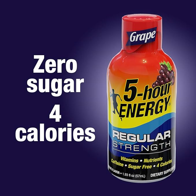 5-hour ENERGY Shot Regular Strength Berry 1.93 oz 12 Pack