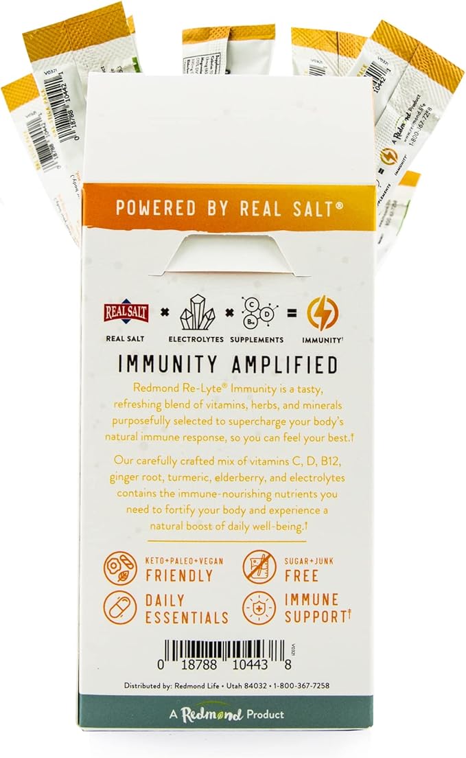 REDMOND Re-Lyte Immunity 15ct Box Bundle (1 Box BlackBerry 1 Box Pineapple Orange)