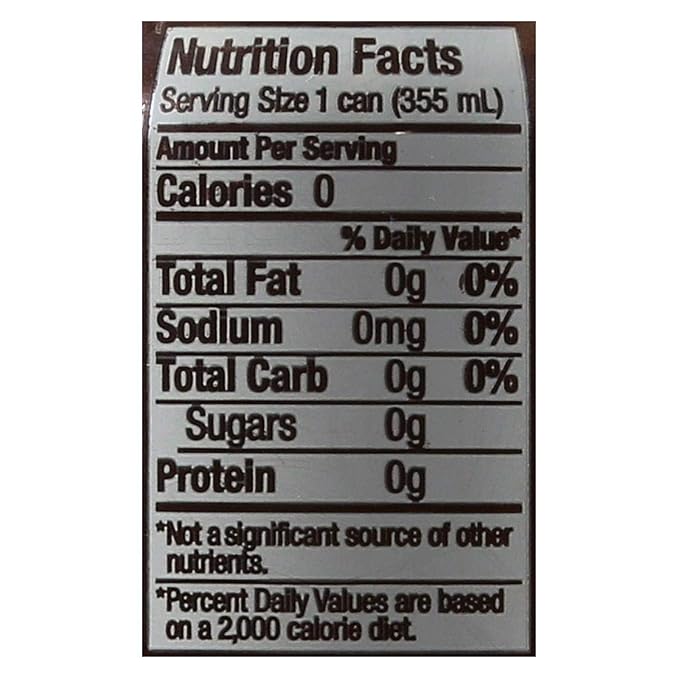 Zevia Natural Ginger Root Beer Zero Calorie Soda (4x6/12 OZ)