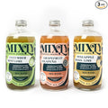 Mixly Favorites Bundle Pineapple Basil Lime Grapefruit Jalapeno Cucumber Mint Lime Made with Fresh Squeezed Juice Ready to Drink Use with Your Preferred Liquor or Soda Water Set of 3 Mixers