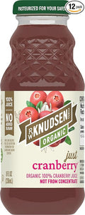 R.W. Knudsen Organic Just Cranberry Juice 8 fl oz (12 Pack)