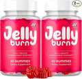 (2 Pack) Jelly Burn Gummies Official JellyBurn Gummys with Natural Ingredient Advanced Health &amp Wellness Vitamin Supplement Formula Max Strength Active Lifestyle Multivitamin Support (120 Gummi