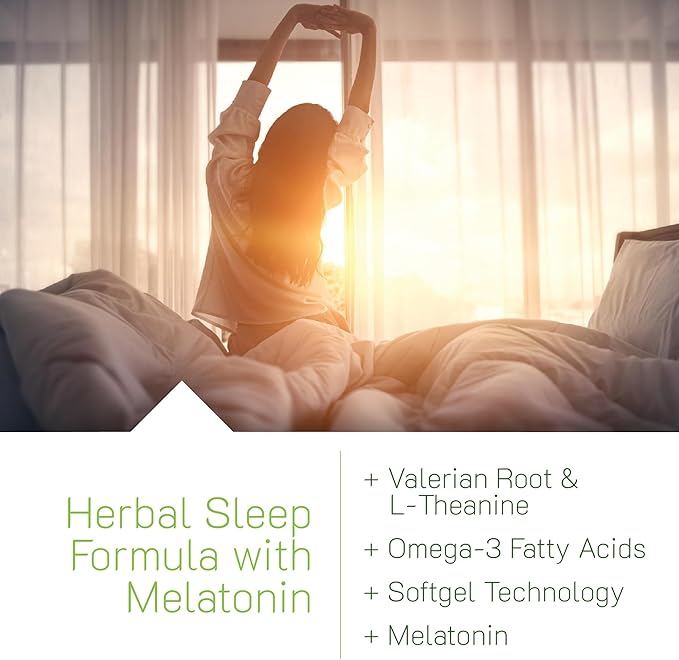 Irwin Naturals Power to Sleep PM – Natural Sleep Aid with Melatonin Ashwagandha Valerian GABA &amp L-Theanine – Promotes Relaxation Restful Sleep &amp Healthy Sleep Cycle – 120 Liquid Soft-Gels