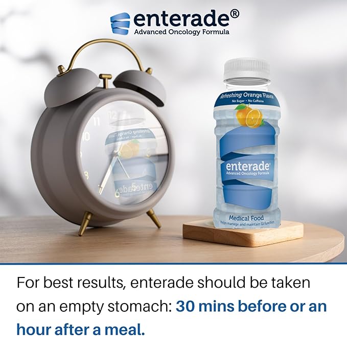 enterade Advanced Oncology Oral Supplement Orange 8 oz Bottle 12 Ct