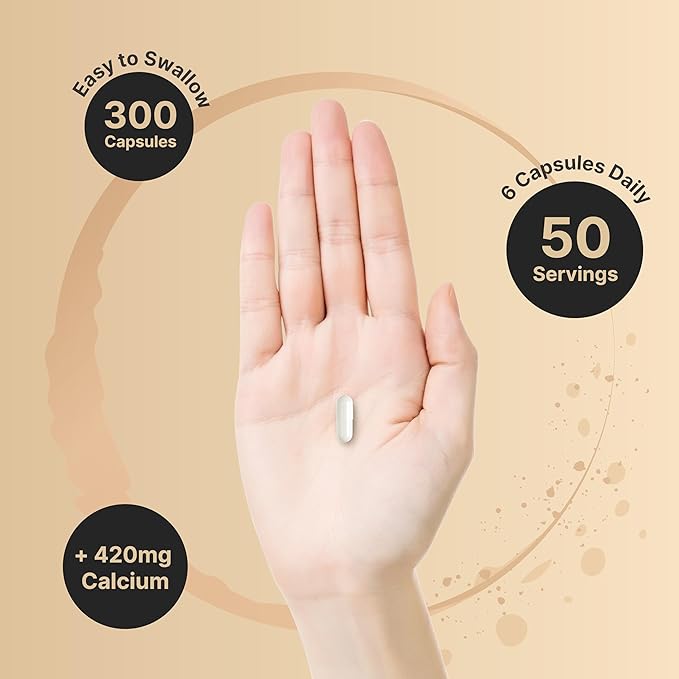NatureBell HMB 3000mg - 300 Capsules - Triple-Strength Supplement for Lean Muscle Mass Support - Aids Against Muscle Breakdown in Men &amp Women* - Non-GMO &amp Gluten-Free