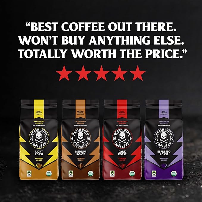 Death Wish Coffee Dark Roast Pods 30 Count