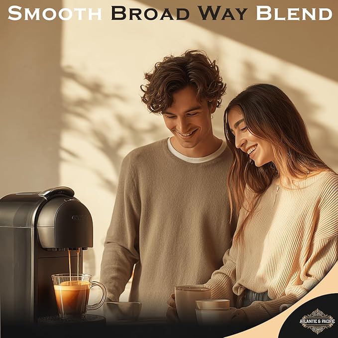 A&ampP Broadway Blend Medium Roast Ground Coffee 12 oz 3 Pack 100% Arabica Smooth Classic Flavor &amp Rich Aroma
