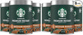 Starbucks Premium Instant Coffee Medium Roast Coffee Arabica Beans Three 3.17 oz Tins (Pack of 2)