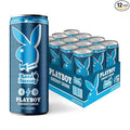 PLAYBOY Energy Drink – Razz Bunny (Blue Raspberry) – 12 Pack of 12oz Cans | Performance + Pleasure Energy | NextGen Lifestyle Drink