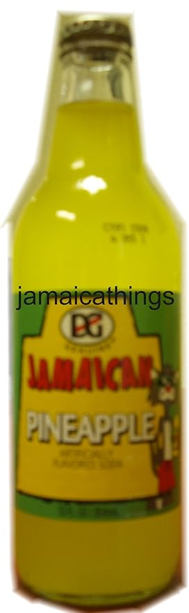 D&ampG PINEAPPLE SODA 12OZ (24 PACK)