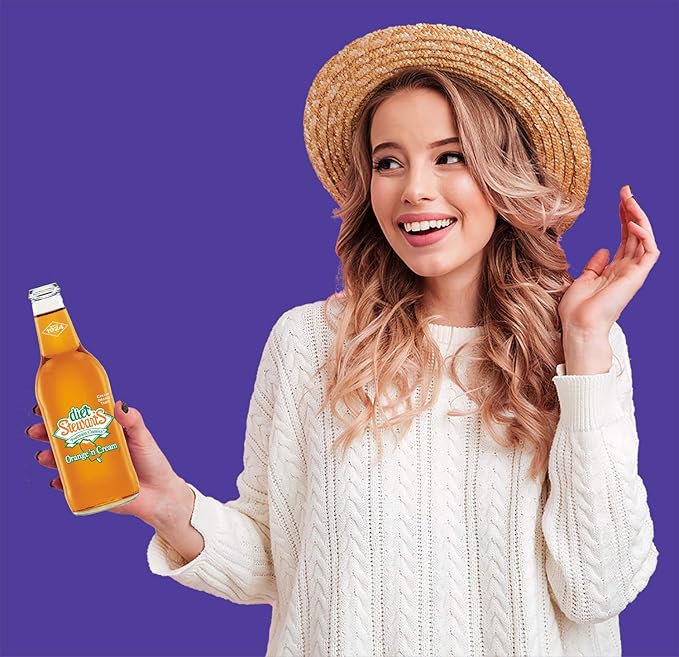Diet Orange &amp Cream 12oz/12 Pack