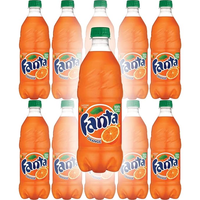 Fanta Orange Soda 20 Fl Oz Bottle (Pack of 24)