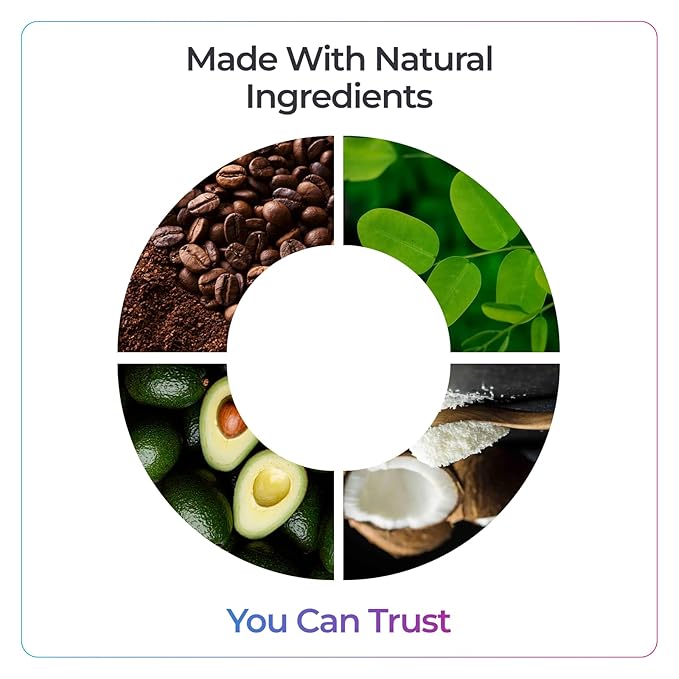 Livingood Daily Instant Collagen Coffee with Moringa Vanilla - Instant Ground Coffee - Low Acid Shade Grown &amp Made with Organic Coffee - Metabolism Detox &amp Energy Boosting - 12 Oz