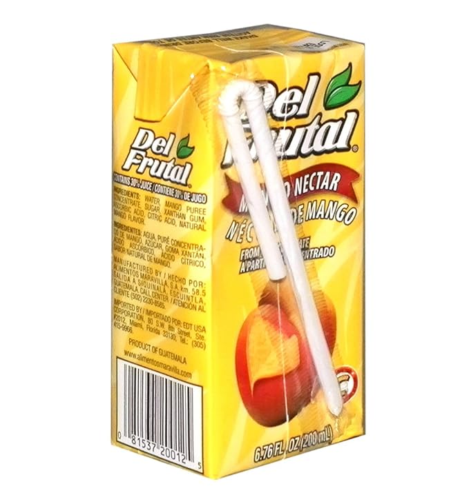 Del Frutal Mango Nectar 6.76 oz - Sabor Mango