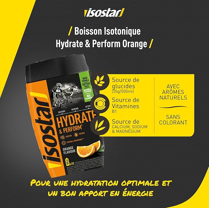 Isostar Hydrate &amp Perform Orange 400 g
