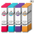 G Zero Sugar Thirst Quencher Powder (Pack Of 40) 10 Flavors Of Each (Fruit Punch Orange Grape &amp Glacier Freeze)