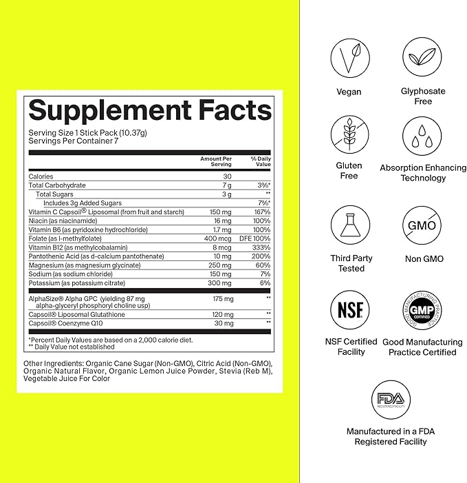 Electrolyte Powder Packets - Workout Recovery &amp Hydration Drink - Mango Lemonade &amp Sleep Aid Powder - Free Natural Supplement to Reduce Stress and Improve Sleep Quality Chamomile Lemonade (14