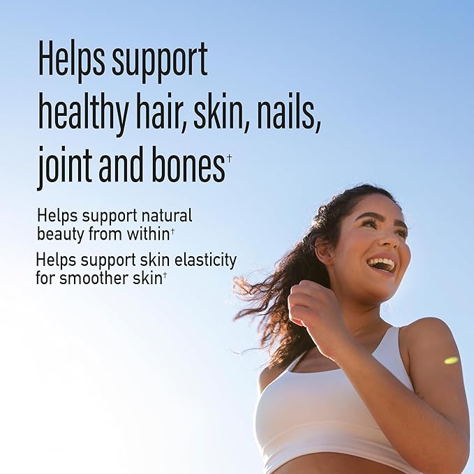 NANOWELL 3H Collagen Peptide 60 Sticks X 2 Boxes for 2 Months - I II &amp III with Vitamin A C E Hydrolyzed Elastin Peptide and Hyaluronic Acid - Hair Nail Skin and Joint Support (120 Count)
