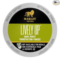 Marley Coffee Lively Up! Single Serve RealCup Organic Espresso Roast for Keurig K-Cup Brewers 96 Count