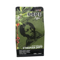 Dope Coffee Ethiopian Dripp Medium Roast Ground Coffee 12oz Sidamo Region 100% Arabica Coffee 12oz
