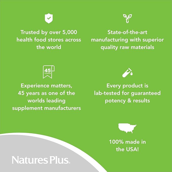 NaturesPlus Adult's Chewable Pineapple Flavor - 180 Tablets - Multivitamin &amp Mineral - Vegan Gluten Free - 180 Servings
