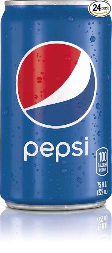 Pepsi 7.5 Fl Oz Mini Cans 24 Pack