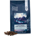 Stone Creek Coffee Dark Roast Whole Bean Coffee – 12 Ounce (Pack of 1) – Smooth Fresh Roasted Coffee Beans with Dark Chocolate Tasting Notes 3 Volcanoes Dark Guatemala