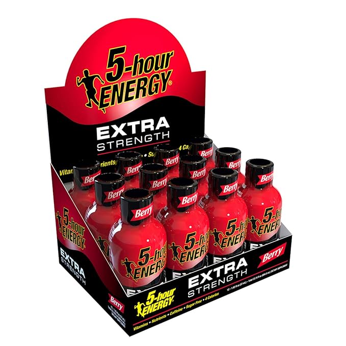 5-hour ENERGY Shot Extra Strength Berry 1.93 Ounce 24 Count